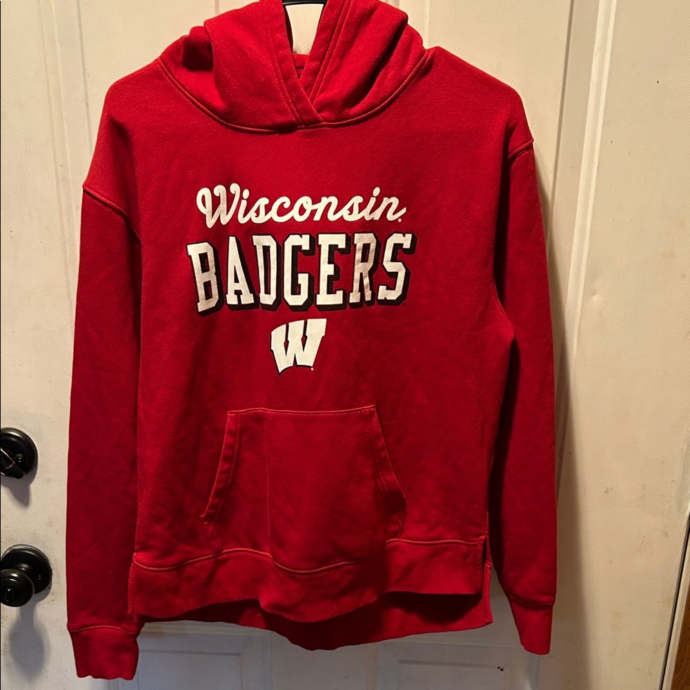 Under Armour Red Wisconsin Badgers Hoodie
